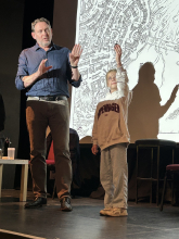 Thomas Taylor presenting