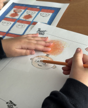 Child drawing