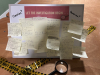 Crime investigation theories on a board