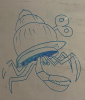 Cartoon crab picture